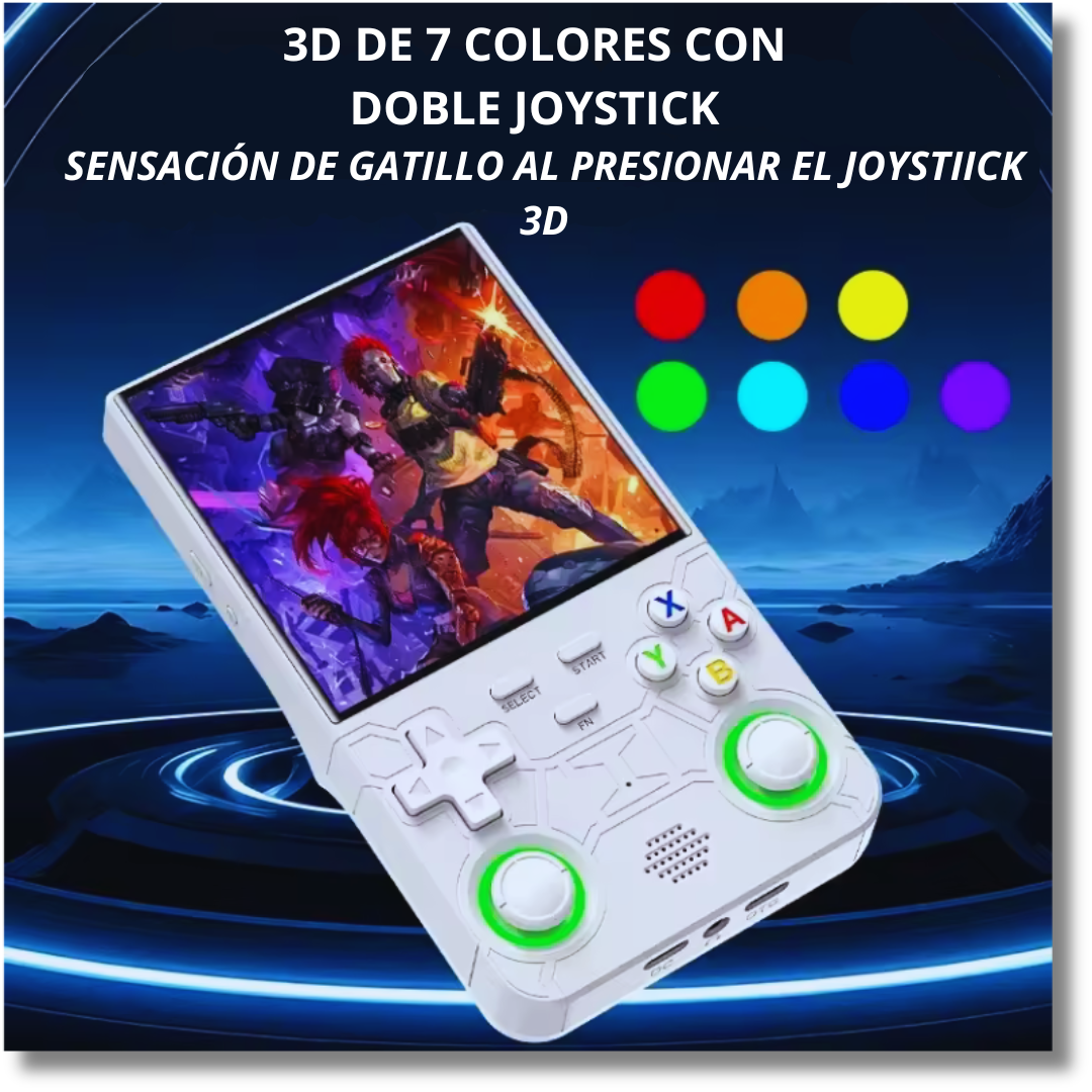 Consola portátil retro con 20.000 juegos con 64GB